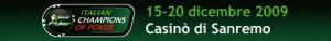 Da oggi è PokerStars.it IPT Sanremo con il Blog Live!