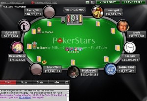 PokerStars.com: il Sunday Million dei record premia slyfox151