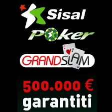 Grand Slam: una settimana da mezzo milione di Euro su Sisal Poker