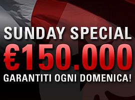 PokerStars.it: il Sunday Special da 150.000 Euro garantiti!
