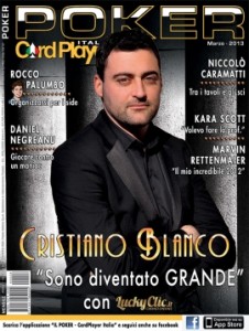 Card Player Italia: è Blanco la stella del numero di marzo