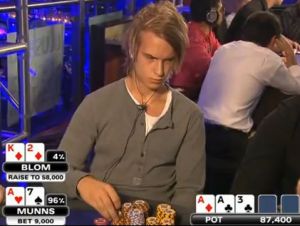 Viktor Blom, le WSOPE e un bluff impossibile