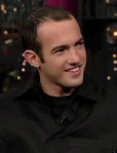 Joe Cada fa visita a David Letterman