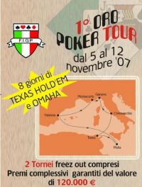 Crociera di poker nel Mediterraneo!