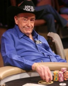 Doyle Brunson Blog: “Parlare costa poco, perchè l’offerta supera la domanda.”