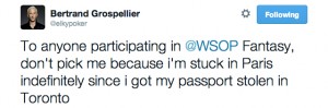 Ad 'Elky' rubano il passaporto: le WSOP sono a rischio