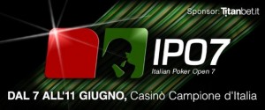 Italian Poker Open: da oggi la 7^ edizione su Assopoker!