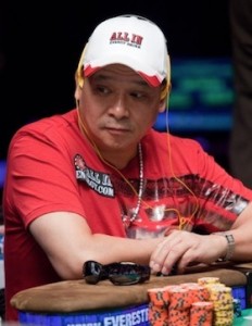 Johnny Chan al WSOP Main Event: all-in al primo livello