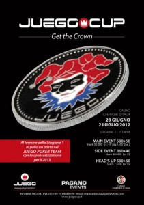 Novità nel poker live: nasce la Juego Cup!