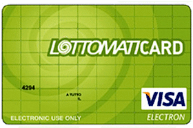 Lottomaticard, la carta prepagata di Lottomatica