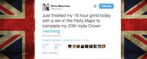 Moorman inarrestabile: vince la Triple Crown numero 20