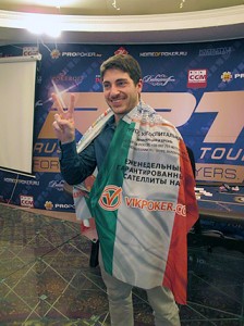 Paolo Palmieri vince il Russia Poker Tour e a Kiev…