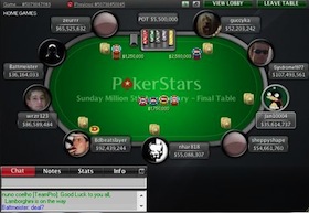 Sunday Million: i numeri di un anniversario da record!