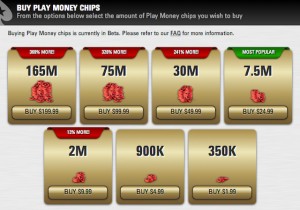 PokerStars e Full Tilt Poker: scatta la rake ai tavoli playmoney