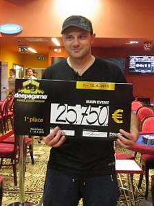 Matteo 'rooney' Taddia vince il DeepGame Poker Championship