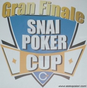 SNAI Poker Cup: sorteggiati i 4 tavoli del Gran Finale