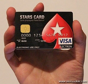 Ecco Stars Card, la nuova carta prepagata di PokerStars.it