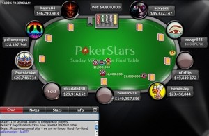 Sunday Million, buon compleanno: a benislovas 848.589$