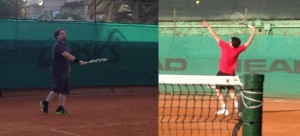Dal tavolo verde alla terra rossa: Crisbus e Ale Speranza si sfidano a tennis