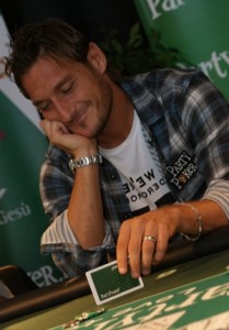TOTTI Vs Poker Pros: a Venezia il WPT Charity Event