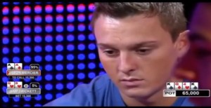 Sam Trickett show: bluff al river a Jason Mercier (video)