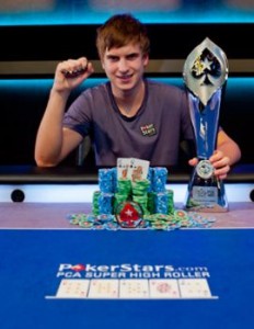 PCA Super High Roller: vince “Isildur1”!