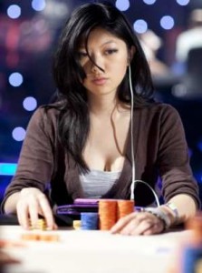 Xuan Liu, orgogliosa di essere una giocatrice di poker