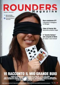 ROUNDERS Magazine: copertina per Carla Solinas e Pokereyes