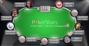 Sunday Million: come passare da mezzo big blind a $ 213.000!