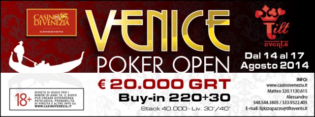 Tornei texas hold'em casino venezia