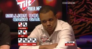 Board monotone e Ivey va all-in: fa bene Feldman a chiamare?