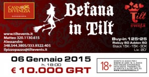 Befana in Tilt, Venice Poker Open, DSP: il grande poker è a Venezia