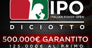 IPO 18, dal 9 al 13 aprile con € 500.000 in palio!
