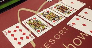 Aria Casino: la scala reale spunta sul board