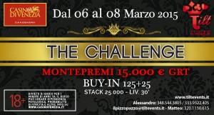Casinò Venezia: da stasera "The Challenge" by Tilt Events 