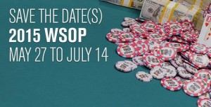 WSOP 2015: l'evento online si gioca fino a 6 left, poi tutti live al Rio!