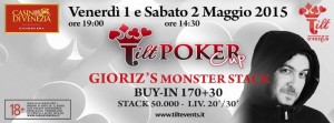 La Tilt Poker Cup ci regala il Gioriz's Monster Stack