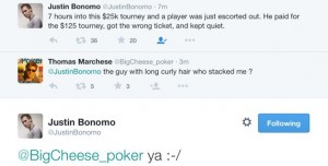 Paga 125$ e per sbaglio lo mettono al torneo da 25.000$: non dice niente e gioca