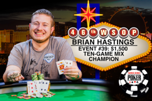 WSOP 2015: Brian Hastings vince di nuovo, suo il 10-Game