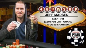 WSOP 2015: Jeff Madsen non scherza e cala il quarto braccialetto