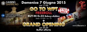 Casinò Sanremo: il 7 giugno apre la poker room, pronto freeroll by Tilt Events
