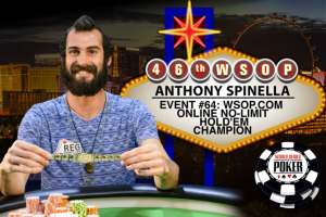 WSOP: Anthony Spinella, trionfo per dimenticare una brutta storia