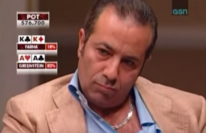 Barry vs Sammy, A-A vs K-K: spettacolare ultima mano ad High Stakes Poker