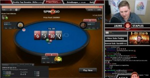 Jaime Staples e uno Spin & Go da $360.000 su Twitch: guarda il video