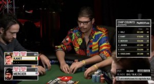Mustapha Kanit contro Holz e Mercier: così l'italiano è salito nel chipcount