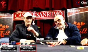 Da Sanremo in diretta la Tilt Poker Cup con il commento di Ciccio Valenti