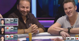 Daniel Negreanu, è un lucky river: eliminato Sam Trickett dalla Shark Cage