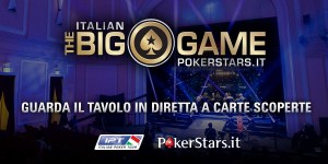 Italian Big Game: segui il tavolo televisivo a carte scoperte con OmgGrinder, PowerBluff91 e Theo Jorgensen.