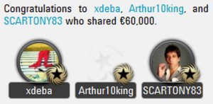 Spin and Go: xdeba vince 50.000€ con solo 5€!
