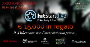 Hitstars.Live: dal 7 al 10 aprile al Perla di Nova Gorica con 15.000€ in regalo, gioco, divertimento e musica